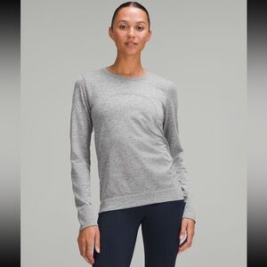 Lululemon Swiftly Relaxed Long Sleeve Shirt hip